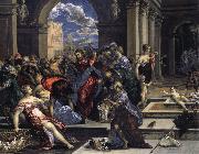 El Greco Purification of the Temple USA oil painting artist